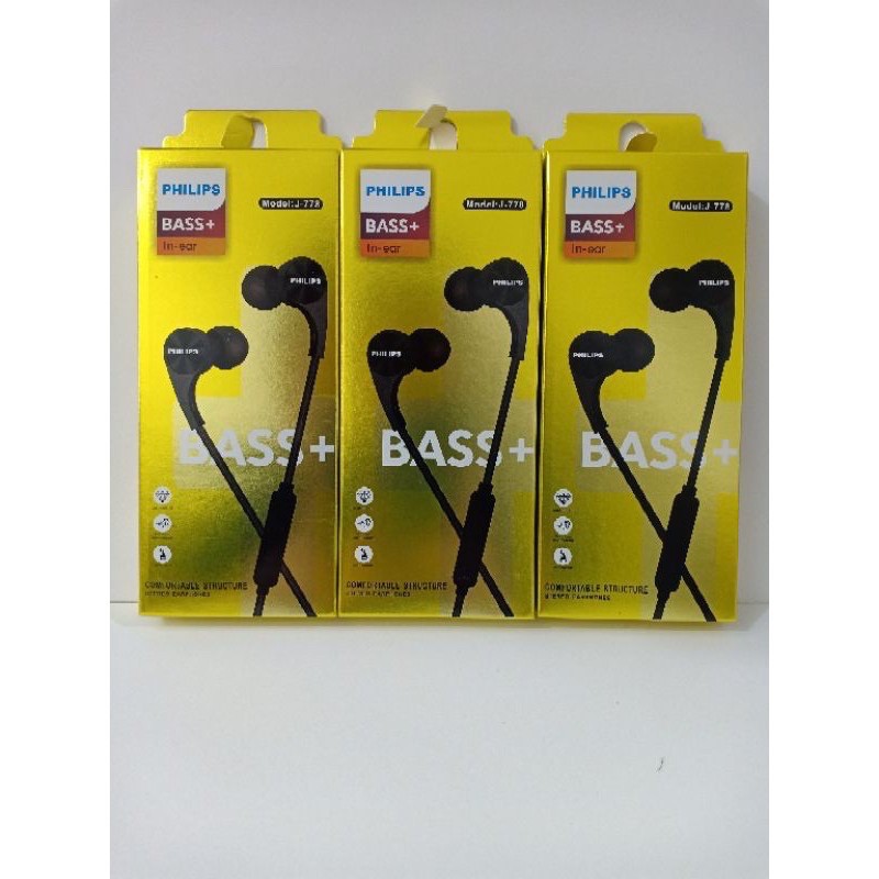 Headset PHILIPS J-778 BASS+ / Handsfree PHILIPS J778 Bass In-Ear / Earphone