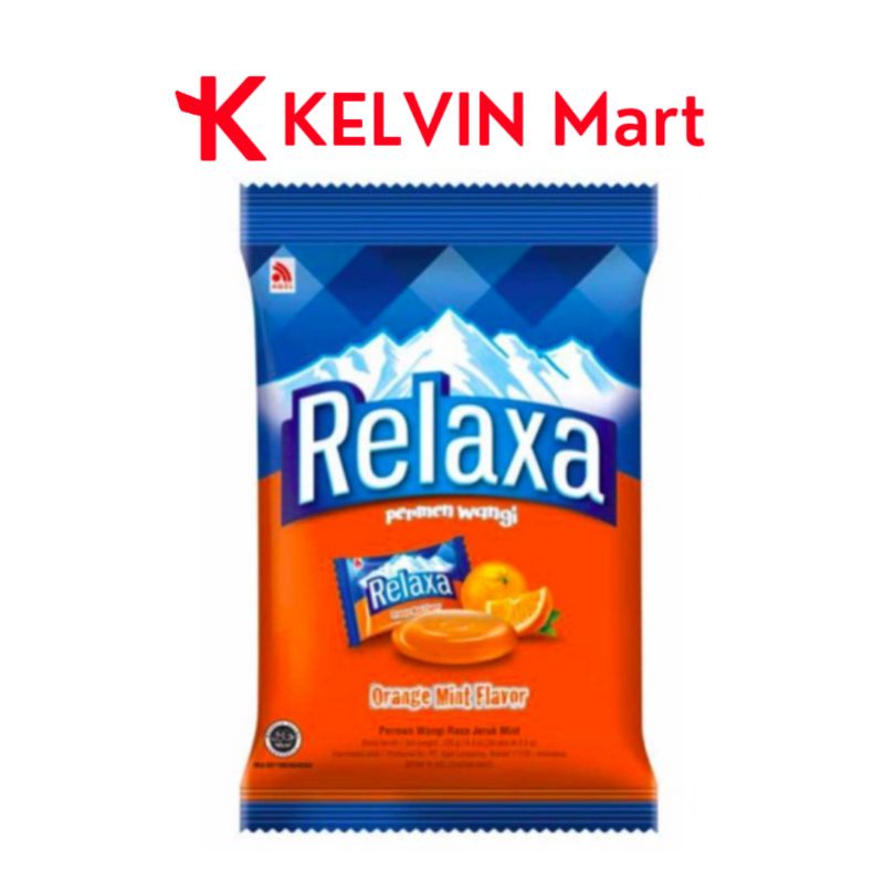 

Permen Relaxa Candy Orange Mint Pck 125g | KELVIN Mart