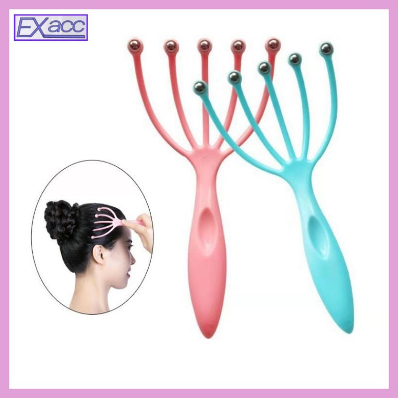 Bokoma Plastik Alat Pijat Kepala / Bokoma Pijat Refleksi Kepala