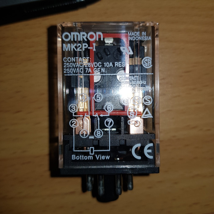 Relay Omron MK2P-I / MK2P / MKS2P 220V 8PIN