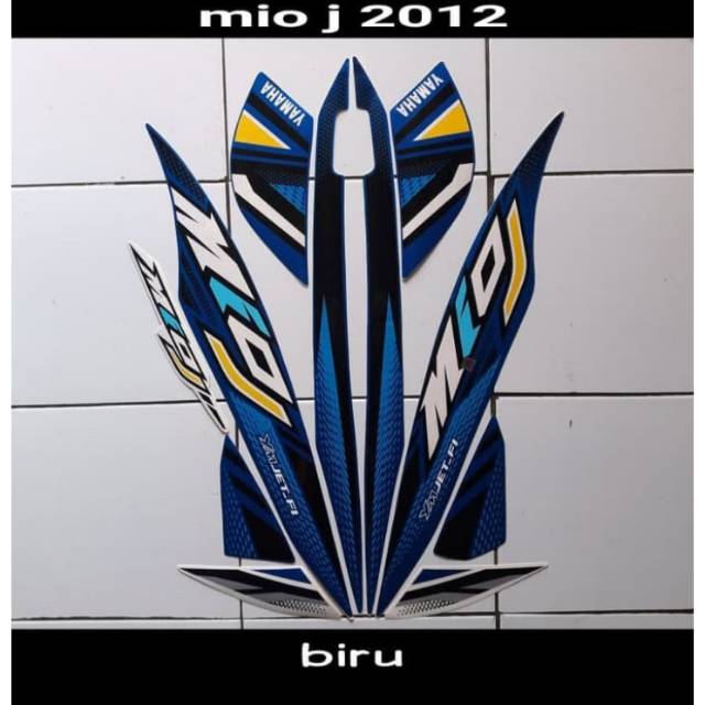 Striping mio j 2012 biru
