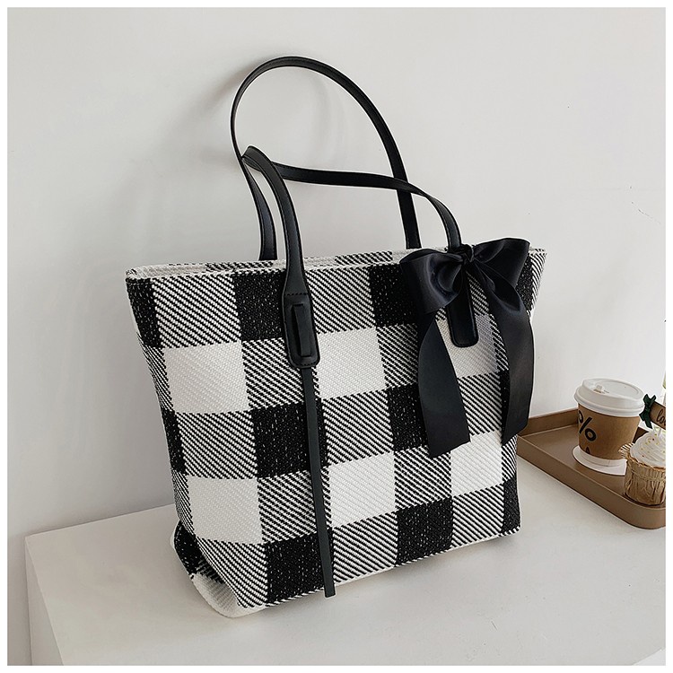 TASHAPPY CR7704 tas TOTE BAG Tartan Remaja Kekinian wanita import model korea supplier tas import JT8735 LT2078 BQ3415 BQ3415