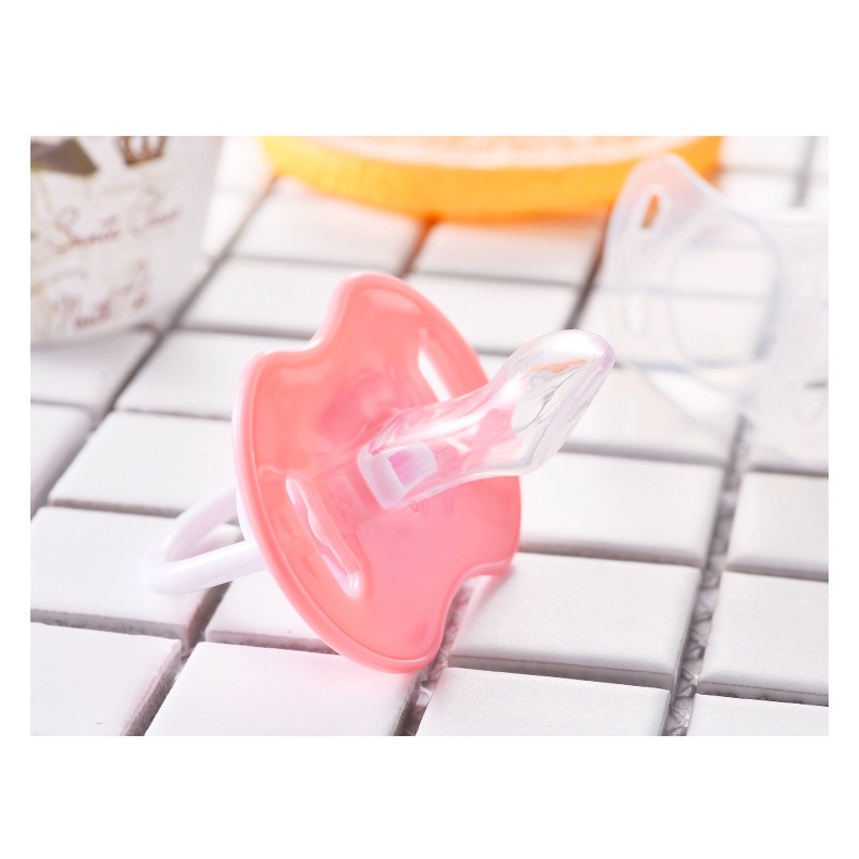 Empeng Dot Bayi silicon Dot Bayi datar Kompeng Bayi Food Grade Soother Baby Pacifier C27-28