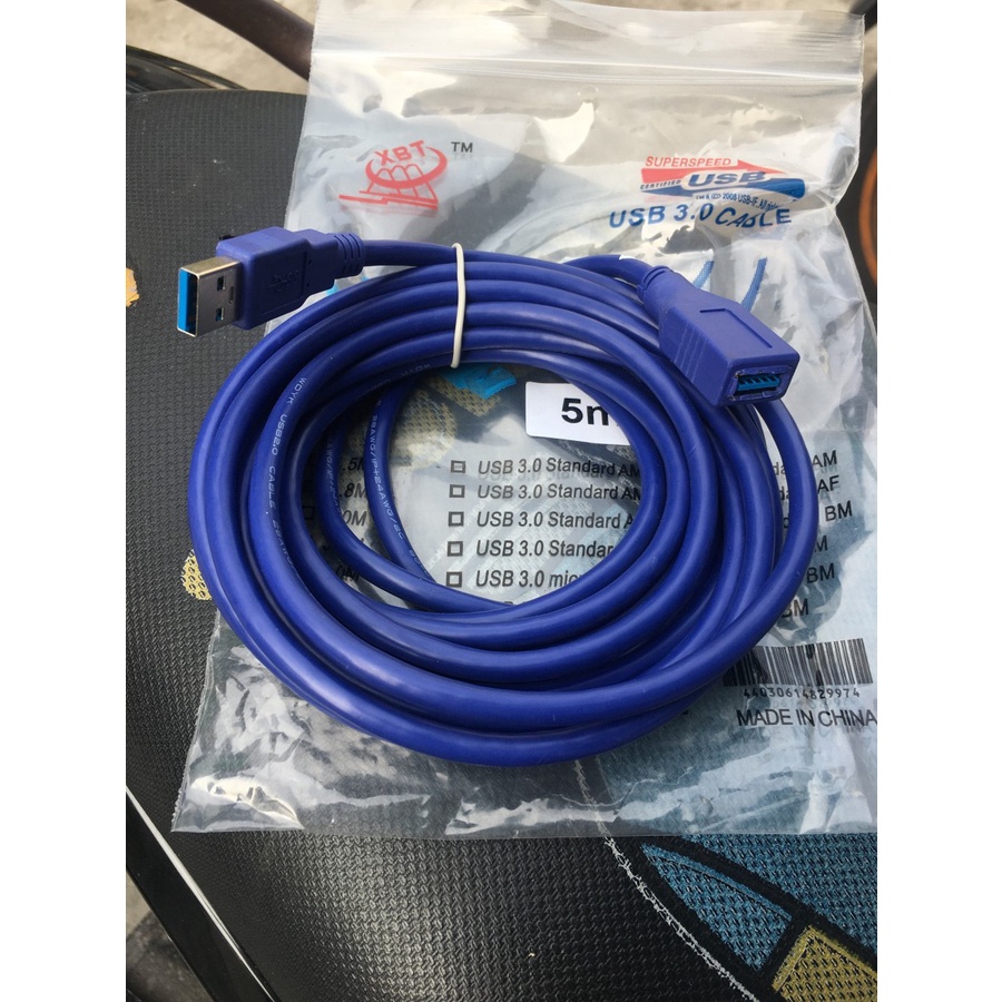 Kabel Extension USB 3.0 Male-Female 3M Cable Perpanjangan 3 Meter