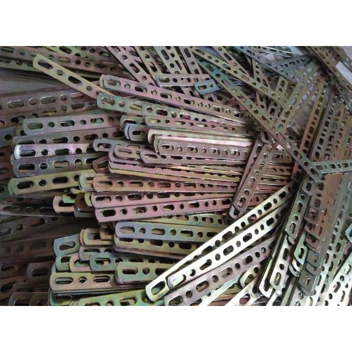 Plat Bolong Breket Bolong Breket Lobang Plat Lubang Besi Multifungsi