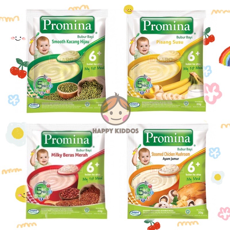 Promina Bubur Bayi Sachet 6+ MPASI BAYI