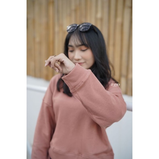 ZANO BASICS Sweater Crop Wisly-3