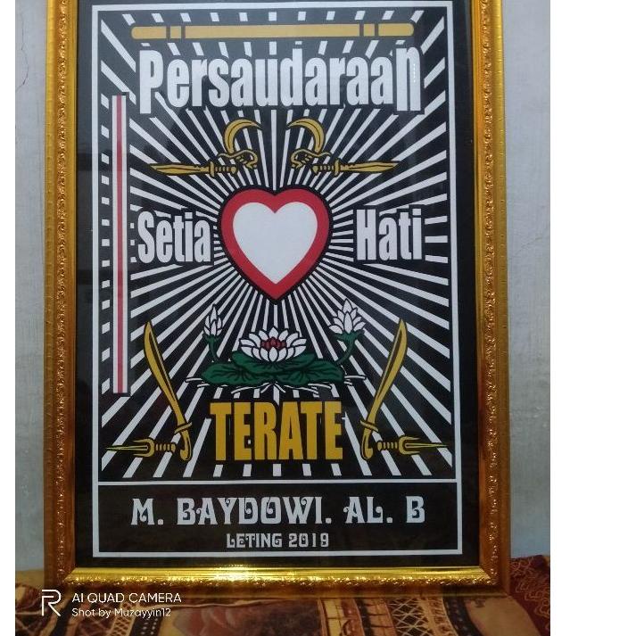 ☄️NEW✨ Figura PSHT Hologram kaca