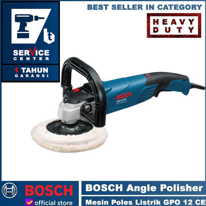 Best Seller] Mesin Polisher - Poles Mobil Bosch Gpo 12Ce 7 Inchi