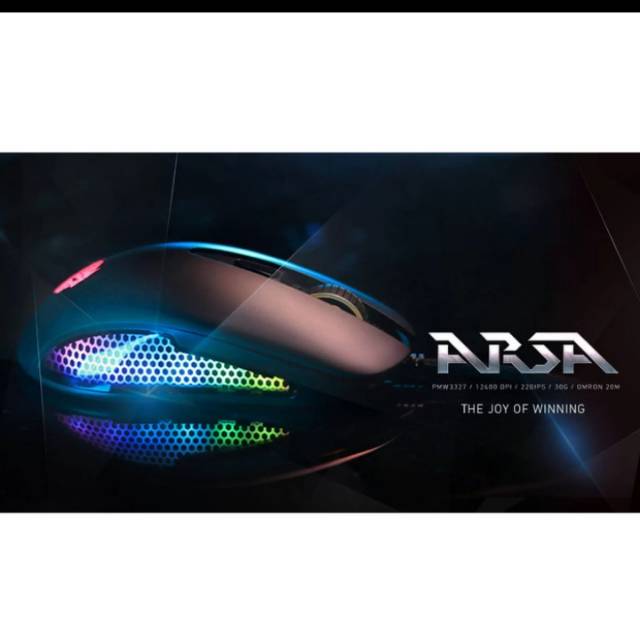 Mouse Gaming Rexus Arsa Macro 12400 dpi