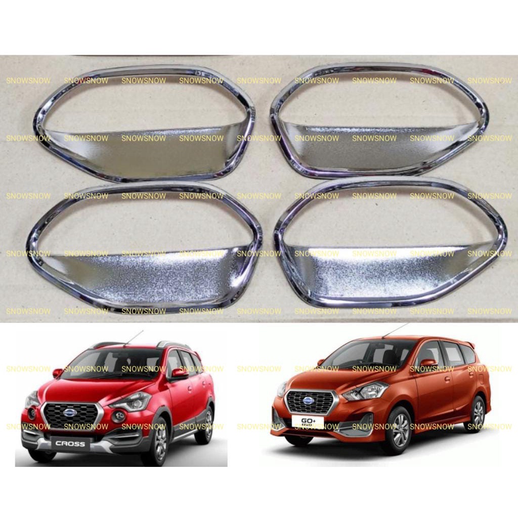 Cover Outer Mangkok Datsun GO+ Panca Cross 2018 2022 Exclusive Chrome