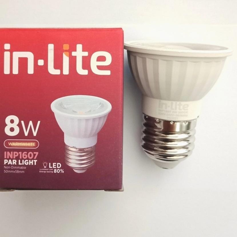 INLITE Lampu Sorot Led 8w 8 Watt INP1607 Lampu Spotlight Inlite e27 パ