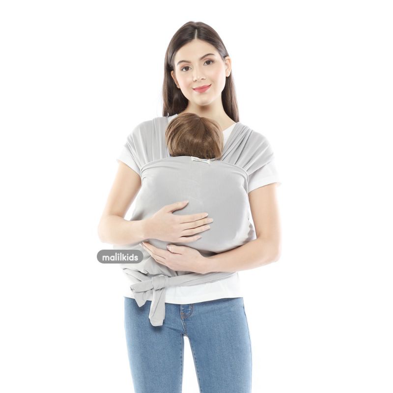 MALILKIDS Stretchy Wrap Silver Grey Grade B NEW