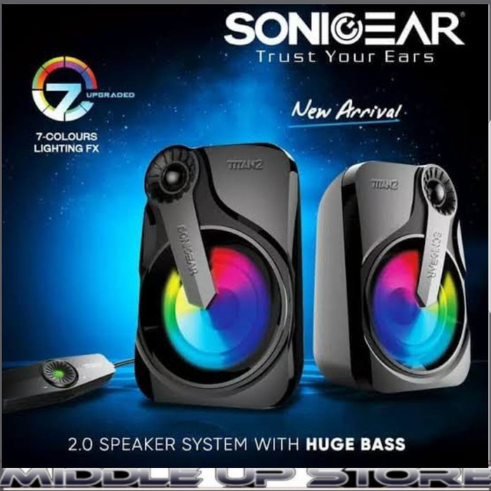mevc7r Speaker Sonicgear Titan 2P Sonic Gear Titan 2 P Fvt4Thf