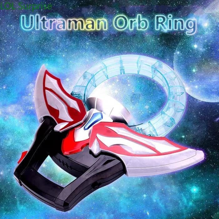 MOMBABY1 Orb - Mainan Anak Senjata Ultraman Orb Ring / Kado Mainan Anak Cowok