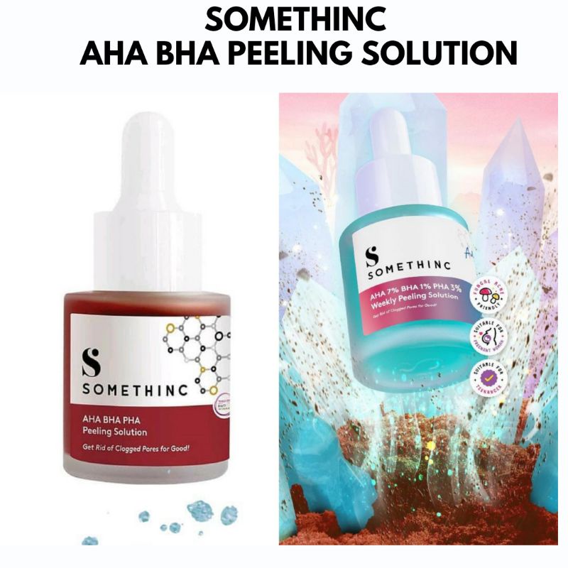 Somethinc AHA BHA PHA Peeling Solution | AHA 7% Weekly Peeling Solution 20ml
