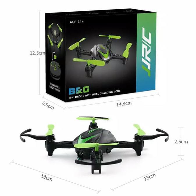Mini Drone JJRC H48 / Kado Mainan Anak Cowok RC Helikopter Drone