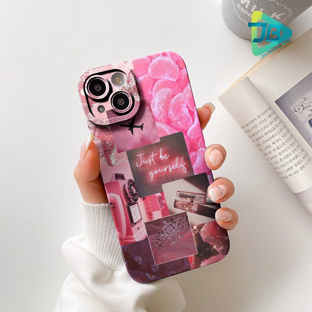 SOFTCASE PROCAMERA CUSTOM PINK AESTHETIC OPPO VIVO SAMSUNG REALME XIAOMI IPHONE INFINIX FOR ALL TYPE JB5728