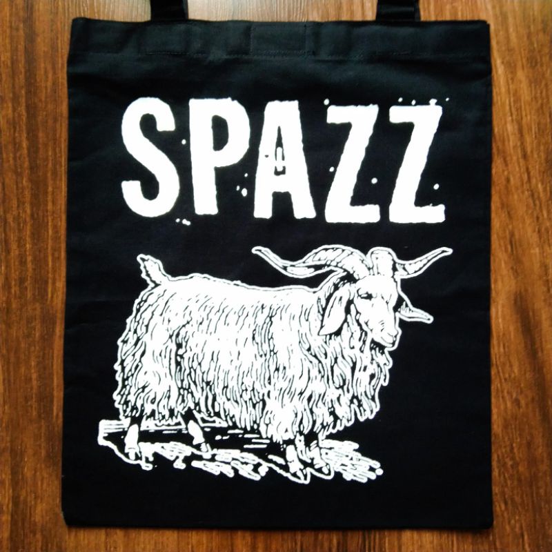 totebag band spazz
