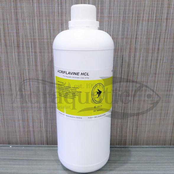 Acriflavine Hcl 1 Liter Obat Kuning Antiseptik Jamur Ikan Hias