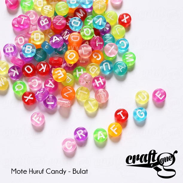 Mote Huruf/Abjad/Alfabet CANDY