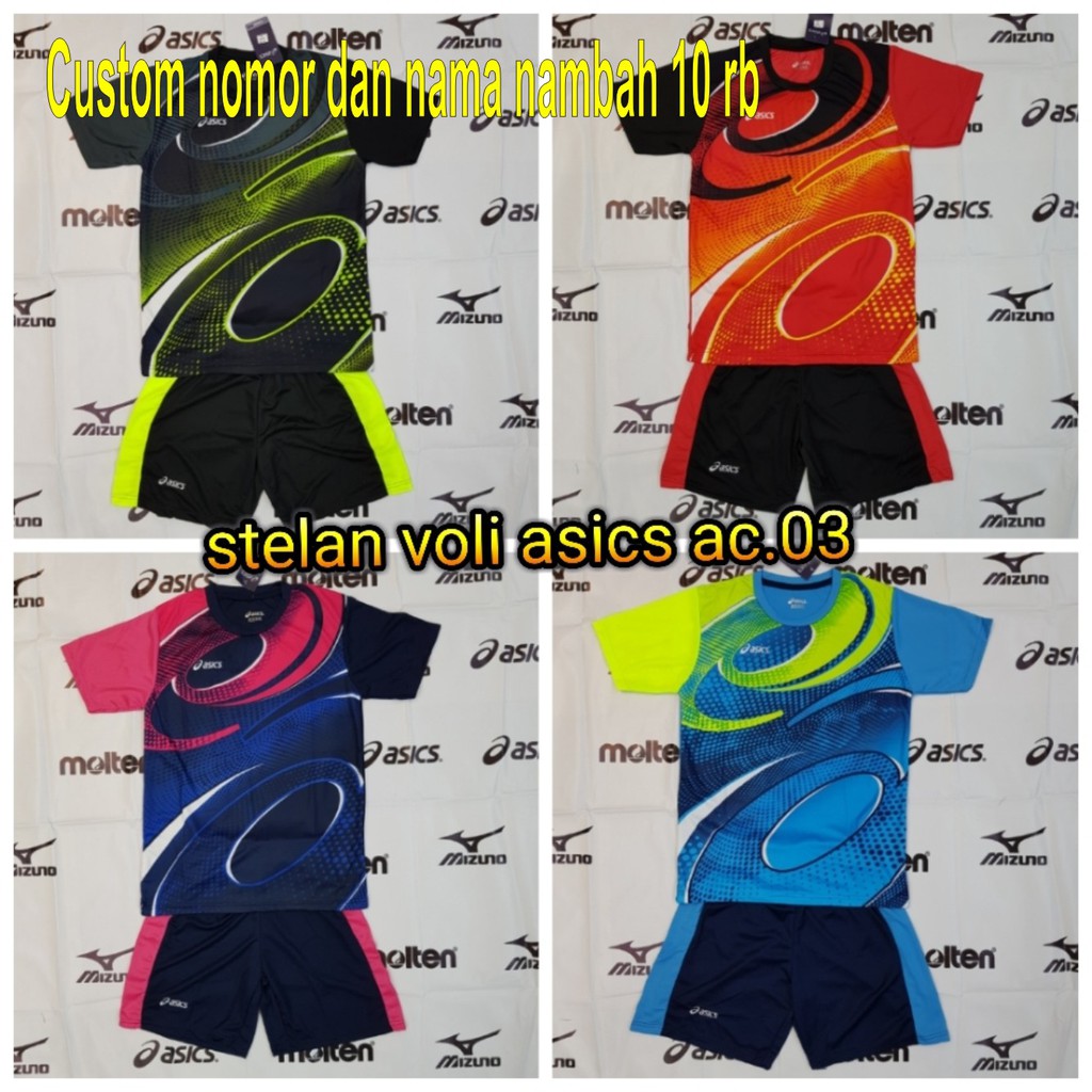 BAJU SETELAN VOLI BISA CUSTOM NAMA