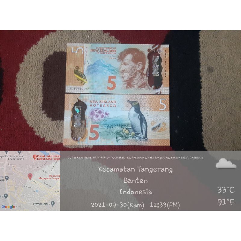 NZD 5 DOLLAR DOLAR NEW ZAELAND ASLI  BKN DOLLAR DOLAR AMERIKA USD EURO POUNDSTERLING WON RINGGIT RIY
