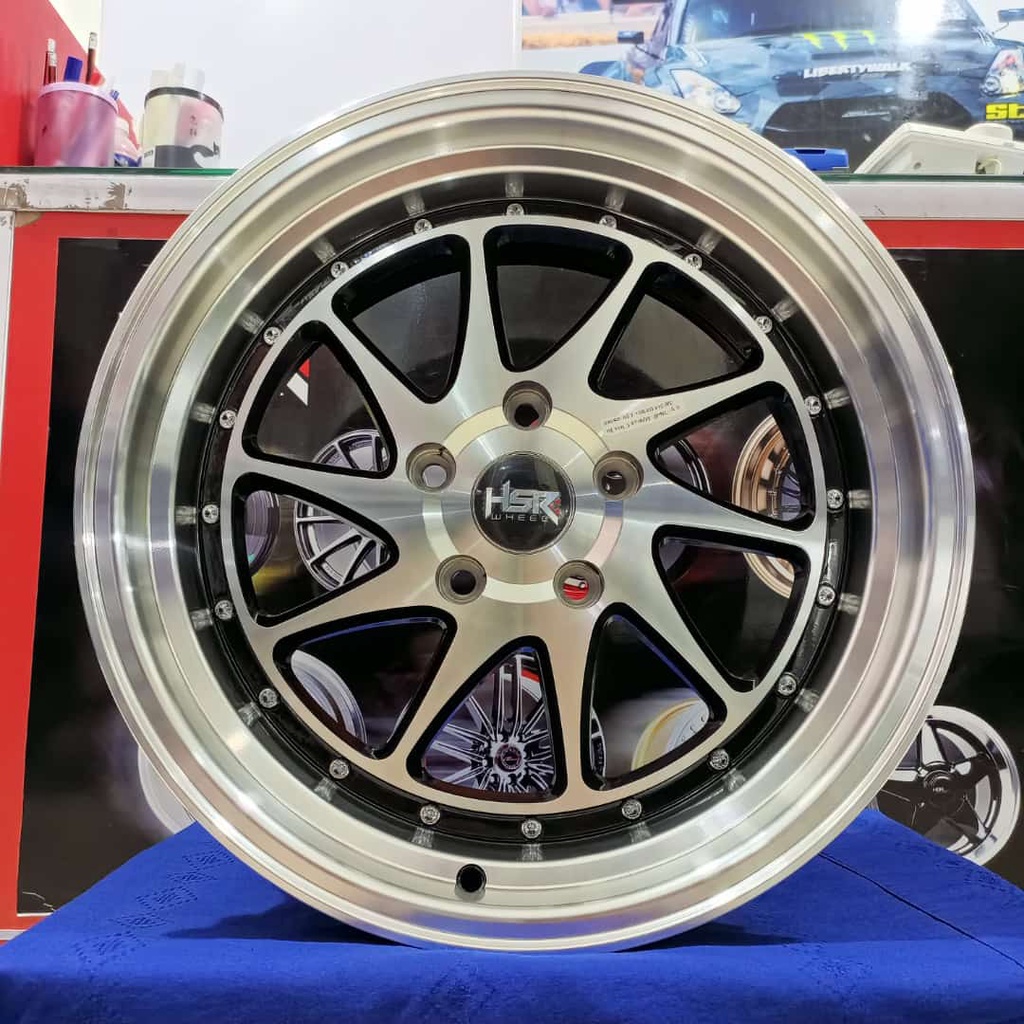 Velg Mobil HSR OZORA Celong Ring17 Untuk Accord, Brv, Ertiga, Xpander, Rush, Innova Dll