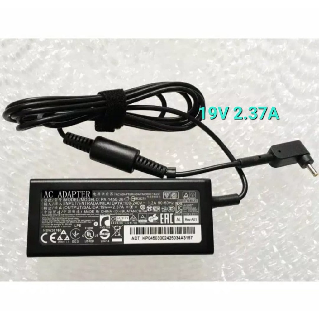 ORIGINAL ACER 19V LAPTOP KOMPUTER CAS CASAN CHARGER ADAPTOR AC DC MULTI POWER TRAVEL BATOK CHARGING ADAPTER NETBOOK MULTIFUNGSI SERBA GUNA TIDAK MUDAH PANAS TERBUAT DARI BAHANYANG BERKHUALITAS TINGGI DENGAN HARGA TERJANGKAU