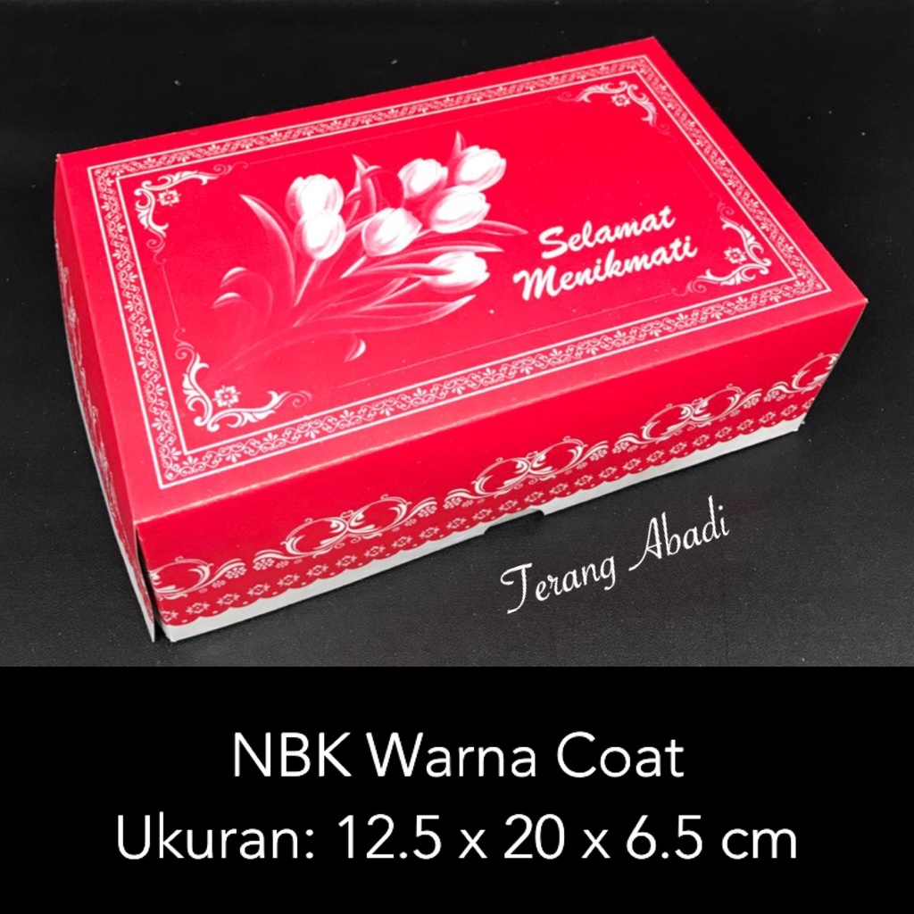 Dus Nasi NBK 12.5 x 20 x 6.5 cm Warna Coat /Dus Roti/ Dos Snack Ultah /Dos Hajatan/Snack Box / dos/ Kotak Snack Roti Kue/ Kardus acara/ Box Snack/ Kerdus Donat Syukuran/ Dos/ kotak kue/ dos jajan/ kerdus makanan