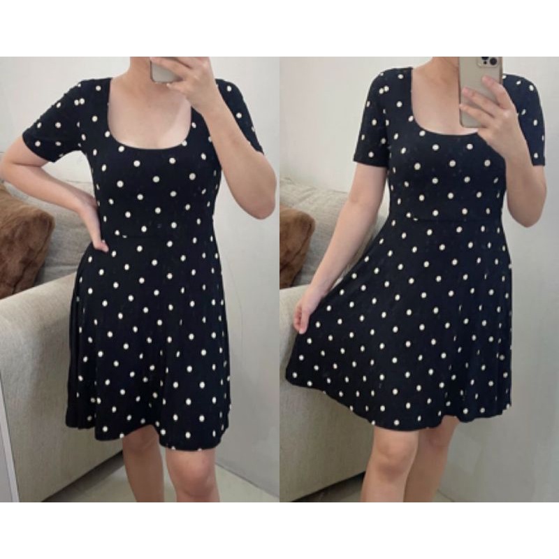 Old NY polkadot mini dres