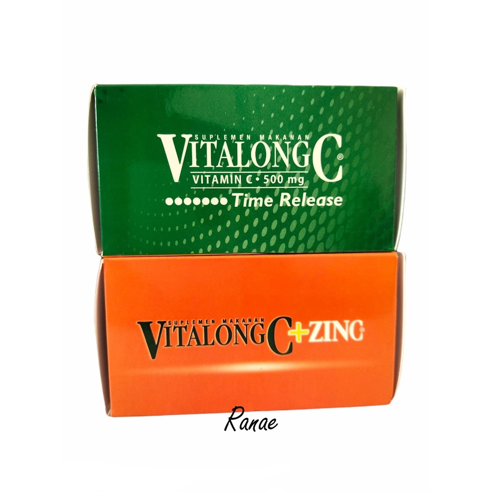 VITALONG C - Vitamin C 500 mg - Membantu Menjaga Daya Tahan Tubuh