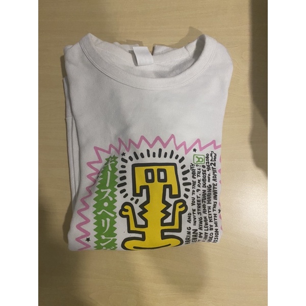 uniqlo crewneck keith haring long sleeve