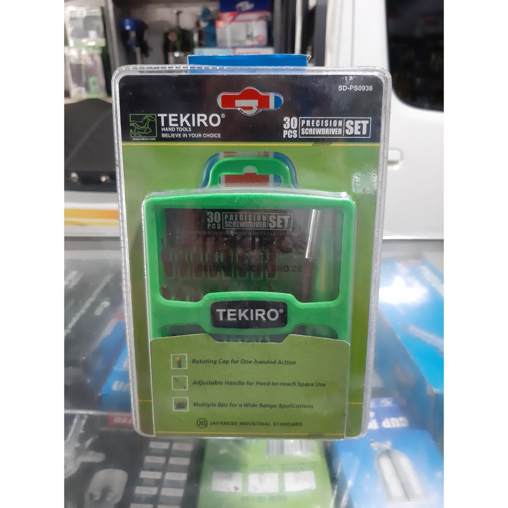 Obeng Presisi Set 30 Pcs Tekiro