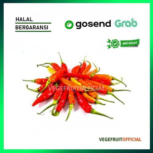 

Cabe Rawit Kecil Sayuran segar 250gram