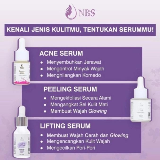 NBS SERUM ACNE NBS PEELING SERUM NBS LIFTING SERUM ORIGINAL