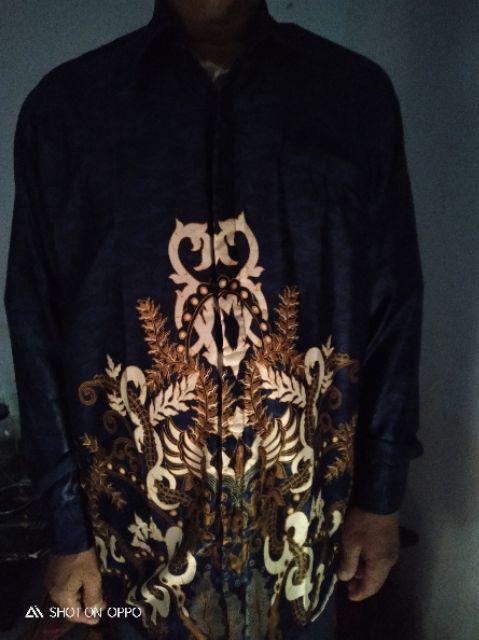 Emeja Batik Pria Ppbtk07 Modern Lengan Panjang Casual Modis Trendy Masa Kini M L Xl Asli Pekalongan