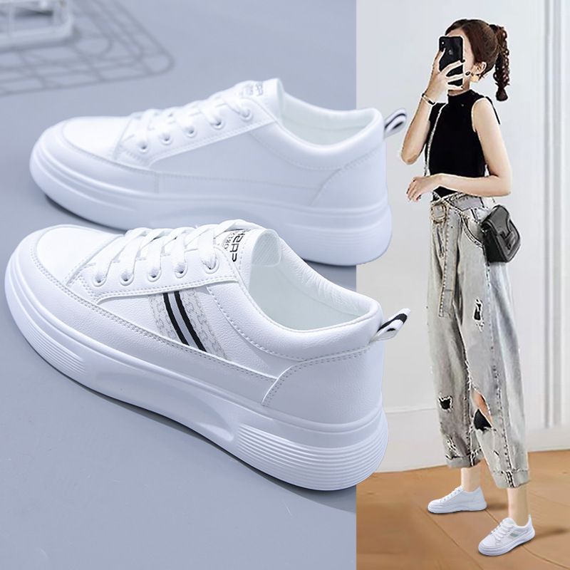 Permata Sepatu Sneakers Wanita Import 2288 Sepatu Sneakers Wedges 4cm Premium Quality