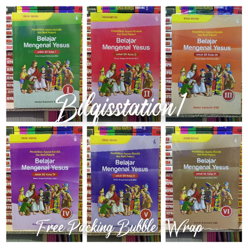 Buku Pendidikan Agama Katolik Kelas 1 2 3 4 5 6 SD K13 Revisi Kanisius