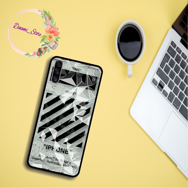 softcase diamond OFF WHITE Vivo Y91 Y17 Y12 Y15 Y93 Y95 Y81 Y83 Y71 Y53 y20 Y30 Y50 V17 Y11  DST716