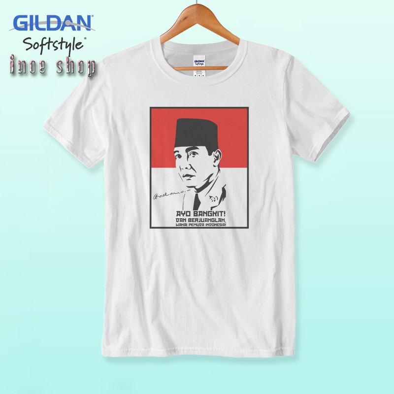 Kaos Gildan Bung Karno