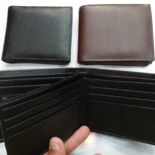 Dompet cowo 3 Dimensi polos pendek lipat Shopee Indonesia