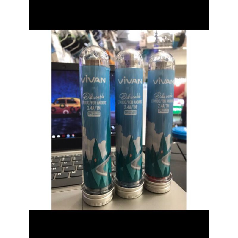 Kabel Data Micro Vivan CTM100 Fast Charging / USB VIVAN CTM100