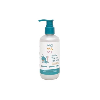 Momami Softie Top To Toe Wash 235ml Sabun dan Shampo Bayi