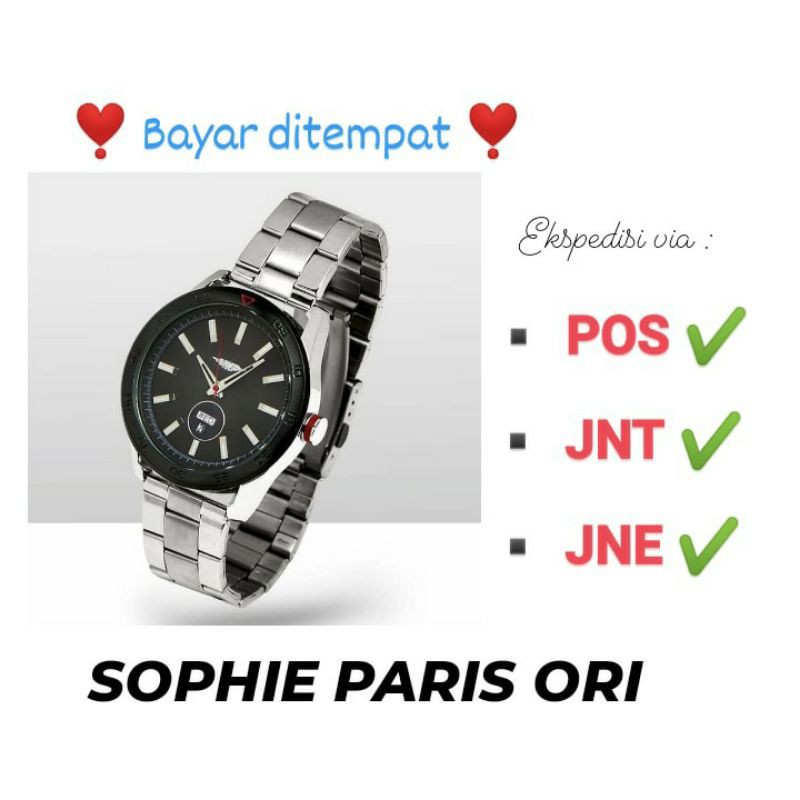 JAM MALCOLM BY SOPHIE PARIS jam tangan cowok // jam digital// jam sophie