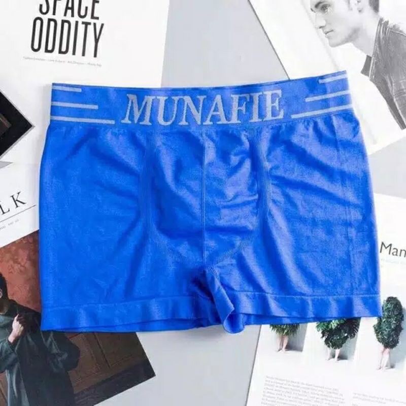 1 paket isi 4 pcs CD BOXER MUNAFIE CELANA DALAM IMPORT