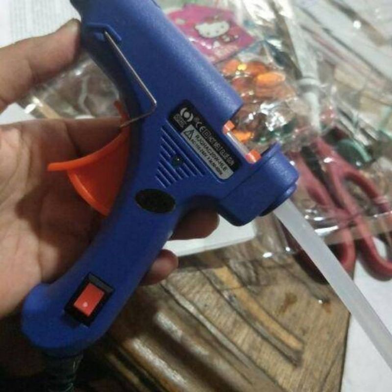 lem tembak kecil glue gun untuk alat tembak 20wat