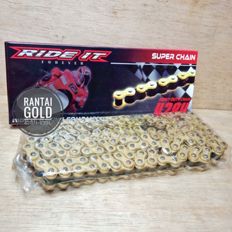 RANTAI GOLD 428H-130 RIDE IT RANTE GOLD 428H RIDE IT