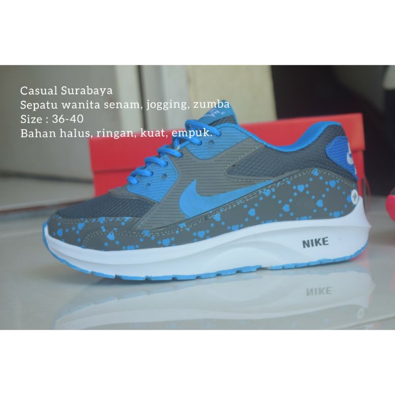 Sepatu nike airmax T90 love women / Sepatu olahraga cewek nike airmax / Sepatu sport cewek