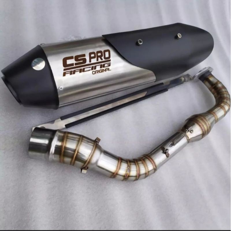 KNALPOT CS PRO ORIGINAL KNALPOT NMAX NEW 2020 AEROX PCX ADV LEXI NOT ARROW DAYTONA AKRAPOVIC BEST3